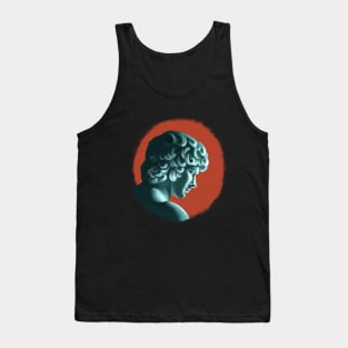 Antinous blue and red painting T-Shirt Tank Top